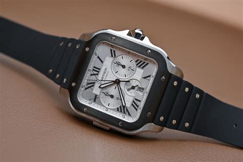 cartier santos chronograph.